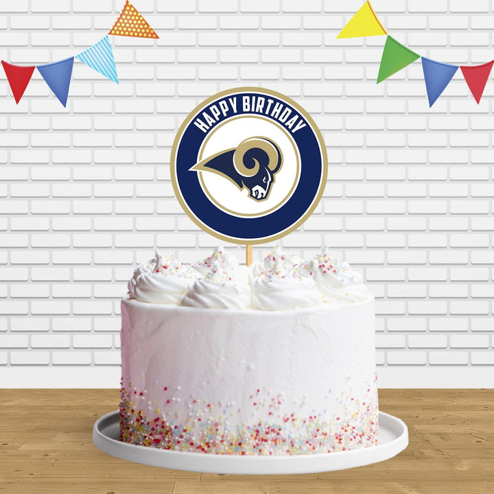 Rams Cake Topper Centerpiece Birthday Party Decorations CP379