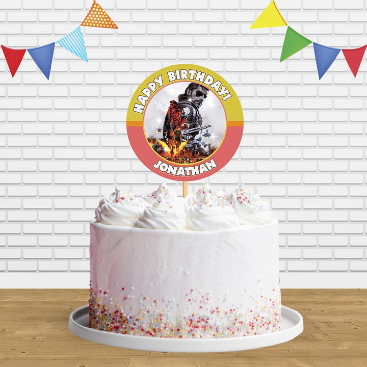 Metal Gear Cake Topper Centerpiece Birthday Party Decorations CP402 – Ediblecaketopper