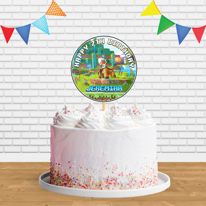 Pixel Legends Cake Topper Centerpiece Birthday Party Decorations CP873