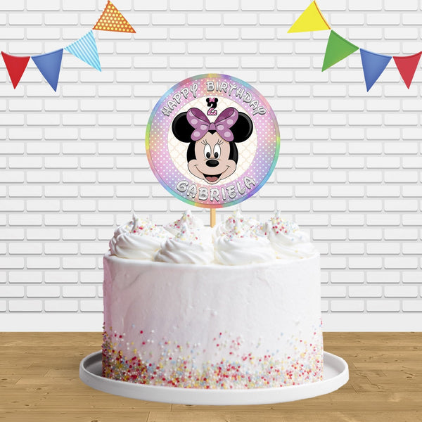 Mouse Girls Cake Topper Centerpiece Birthday Party Decorations CP426