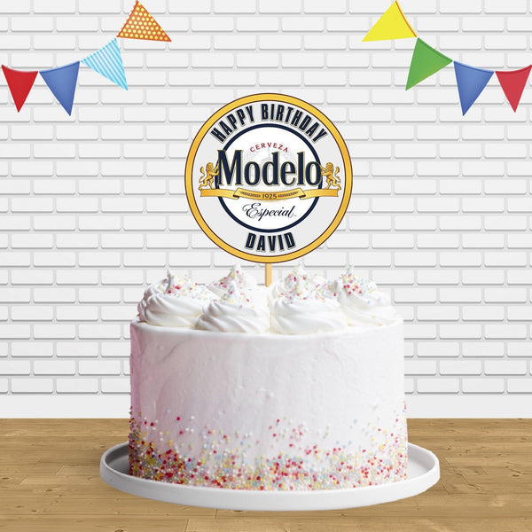 Beer Especial Beer Cake Topper Centerpiece Birthday Party Decorations CP778