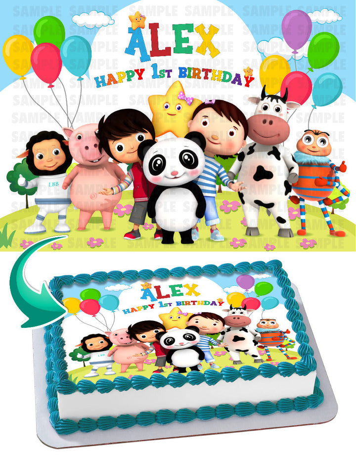 Little Baby Bum Edible Cake Toppers