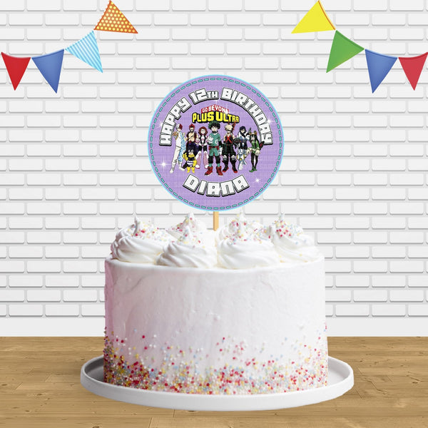Hero Academy Cake Topper Centerpiece Birthday Party Decorations CP439