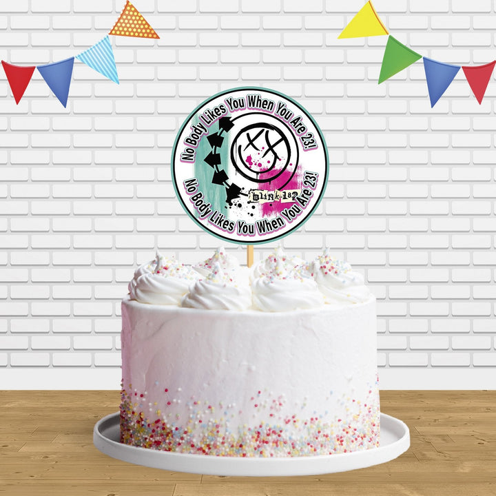 Nobody Likes You When Youre 23 Cake Topper Centerpiece Birthday Party Decorations CP467