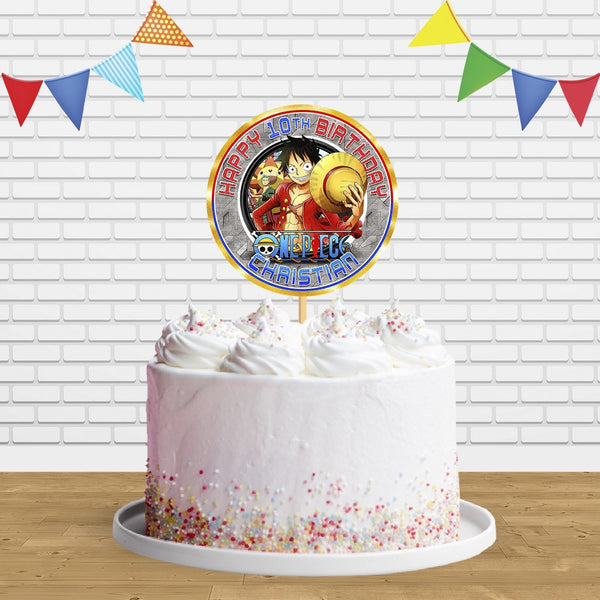 Piece Anime Kids Cake Topper Centerpiece Birthday Party Decorations CP487