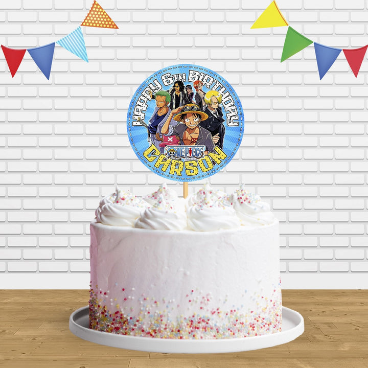 Piece Anime Kids Cake Topper Centerpiece Birthday Party Decorations CP488