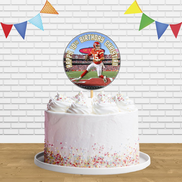 Football Player Cake Topper Centerpiece Birthday Party Decorations CP780