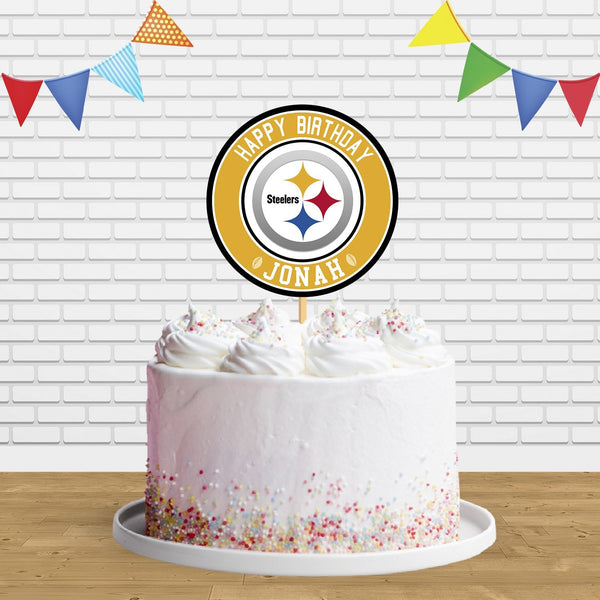 Steelers Cake Topper Centerpiece Birthday Party Decorations CP519