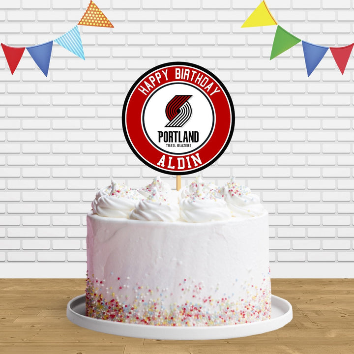 Blazers Cake Topper Centerpiece Birthday Party Decorations CP527
