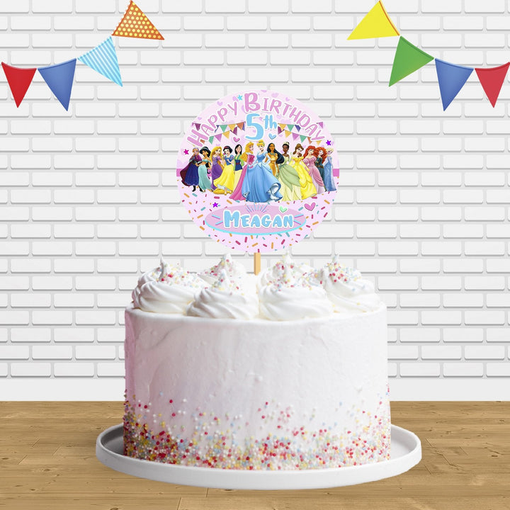 Princess Pink Cake Topper Centerpiece Birthday Party Decorations CP531