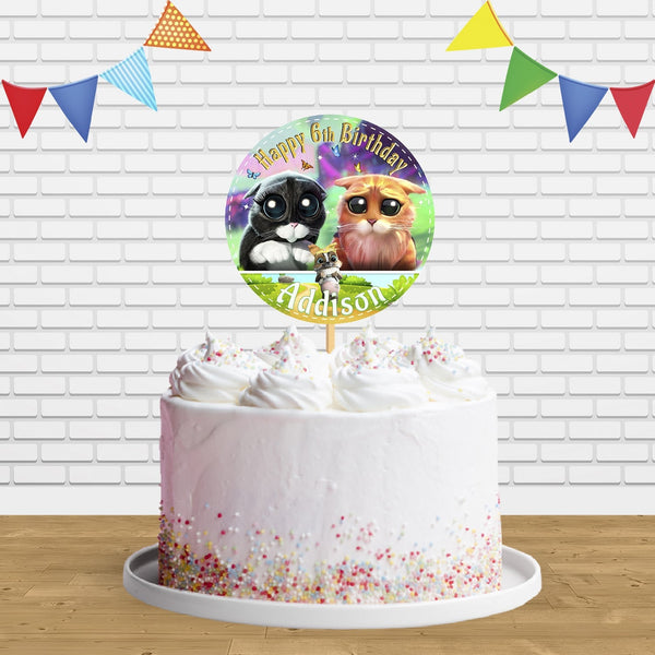 Puss Boots Cake Topper Centerpiece Birthday Party Decorations CP782