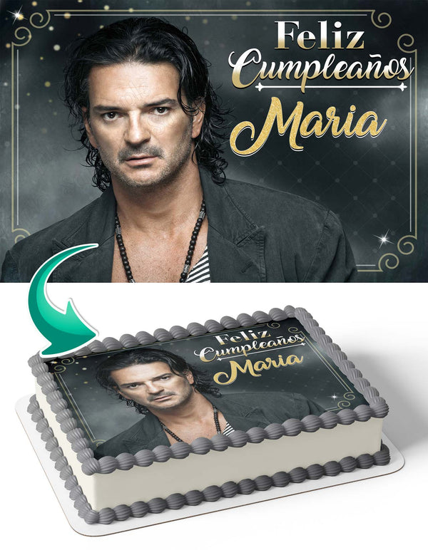 Ricardo Arjona Edible Cake Toppers