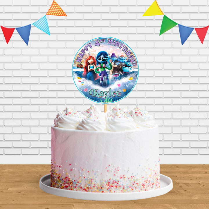 Ruby Gillman Teenage Kraken BB Ct Cake Topper Centerpiece Birthday Party Decorations CP889