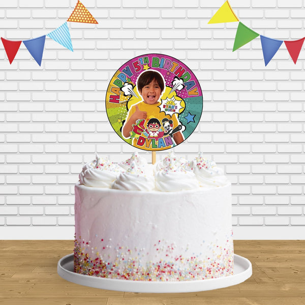 Ryan Cake Topper Centerpiece Birthday Party Decorations CP561