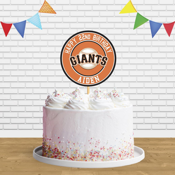 Giants Cake Topper Centerpiece Birthday Party Decorations CP569