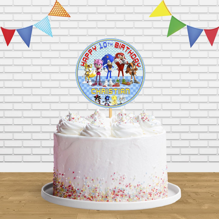 Kids Fast Run X Cake Topper Centerpiece Birthday Party Decorations CP587