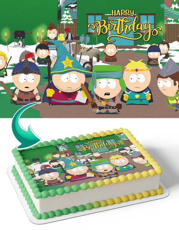 South Park GB Edible Cake Toppers