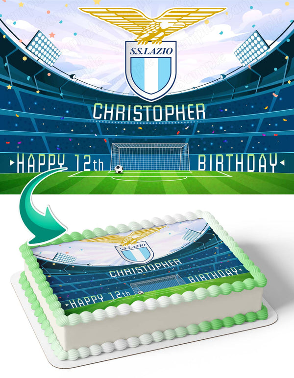 SS Lazio Edible Cake Toppers