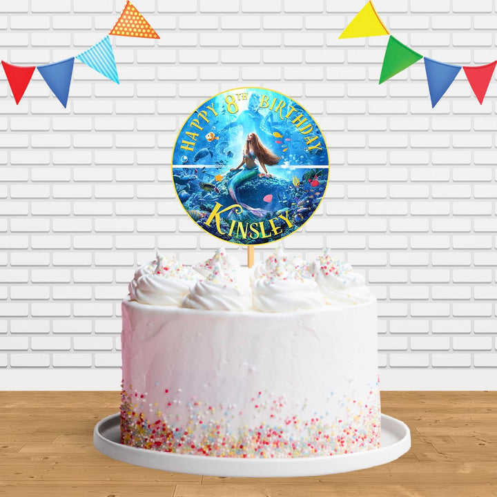 Mermaid Cake Topper Centerpiece Birthday Party Decorations CP867