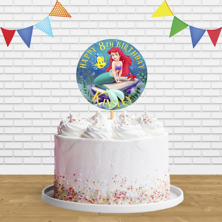 Mermaid Cake Topper Centerpiece Birthday Party Decorations CP794