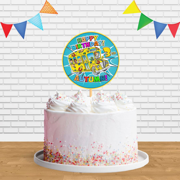 The Magic School Bus Ct Cake Topper Centerpiece Birthday Party Decorations CP868