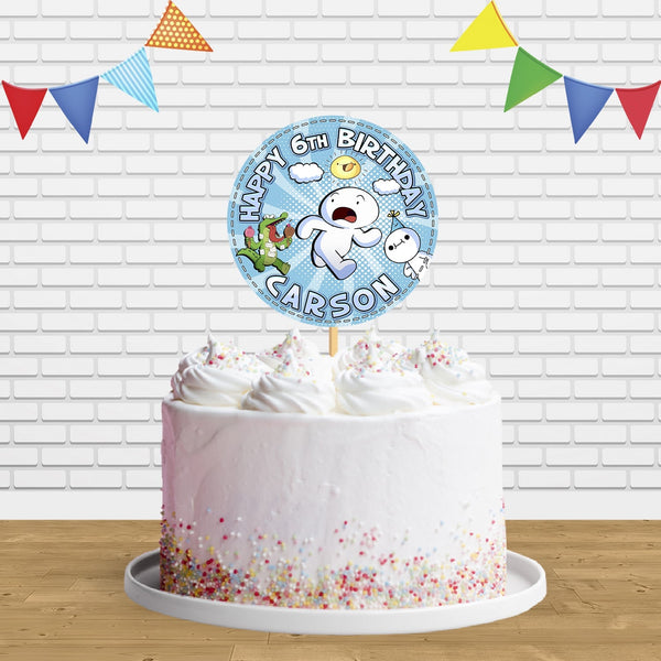 Odd Kids Fun Out Cake Topper Centerpiece Birthday Party Decorations CP825