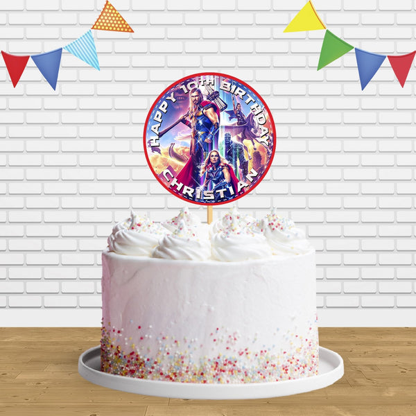 Thunder Hammer Cake Topper Centerpiece Birthday Party Decorations CP670