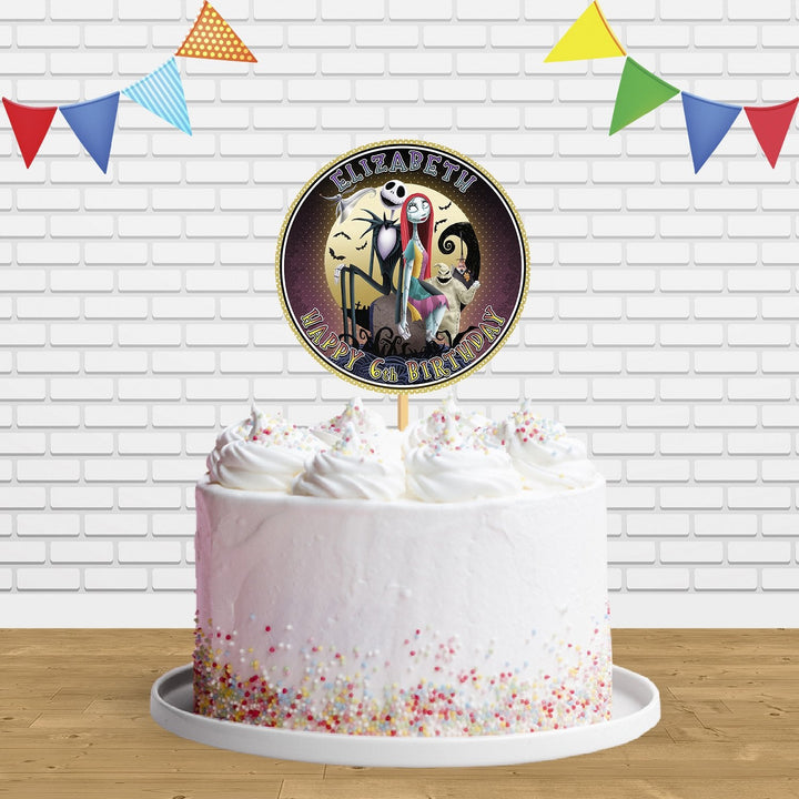 Nightmare Christmas Cake Topper Centerpiece Birthday Party Decorations CP673