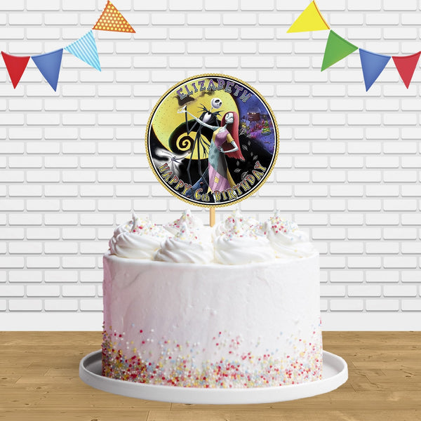 Nightmare Christmas Cake Topper Centerpiece Birthday Party Decorations CP674