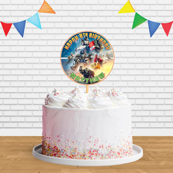 Transbots Rise Of The Beast NV Ct Cake Topper Centerpiece Birthday Party Decorations CP881