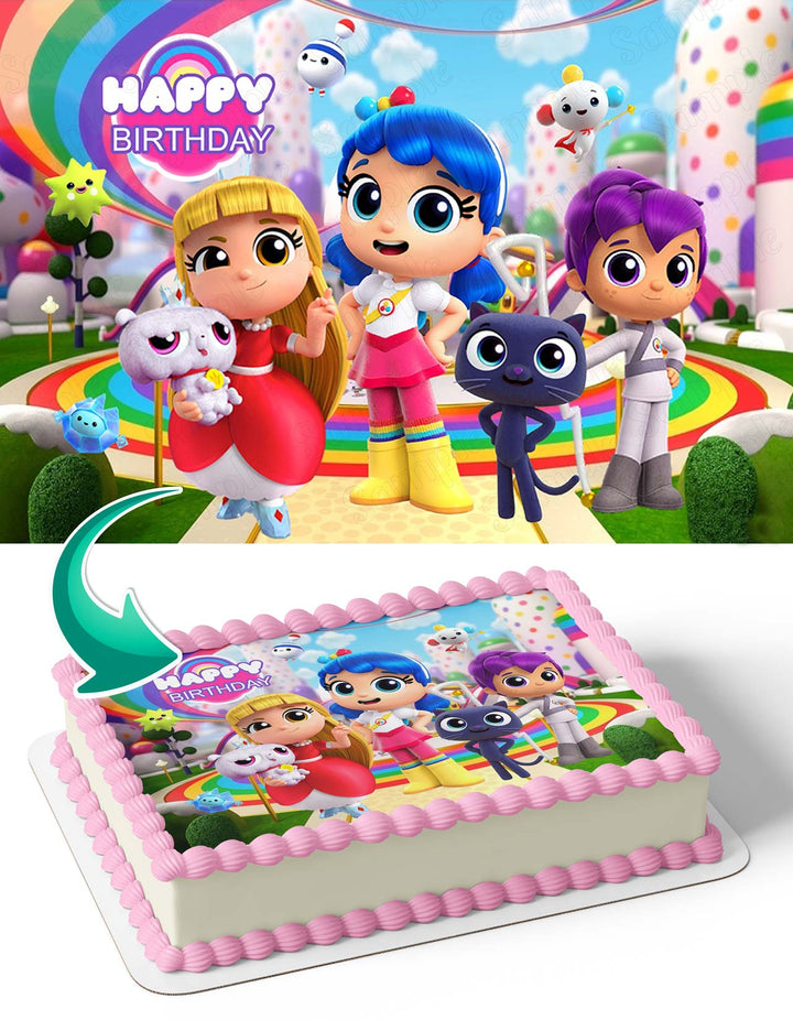 True and The Rainbow Kingdom TR Edible Cake Toppers