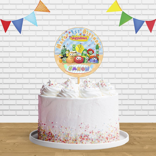 Kids Veggies Fun Cake Topper Centerpiece Birthday Party Decorations CP750