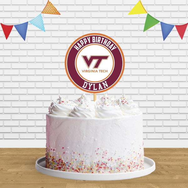 Hokies Cake Topper Centerpiece Birthday Party Decorations CP719