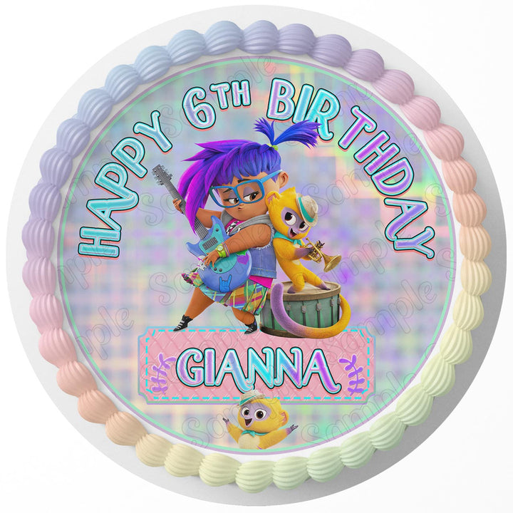 Vivo Kides Fun  Edible Cake Toppers Round