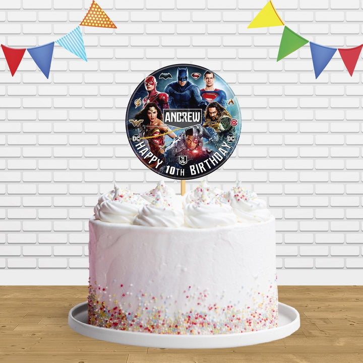 Justice League Cake Topper Centerpiece Birthday Party Decorations CP744