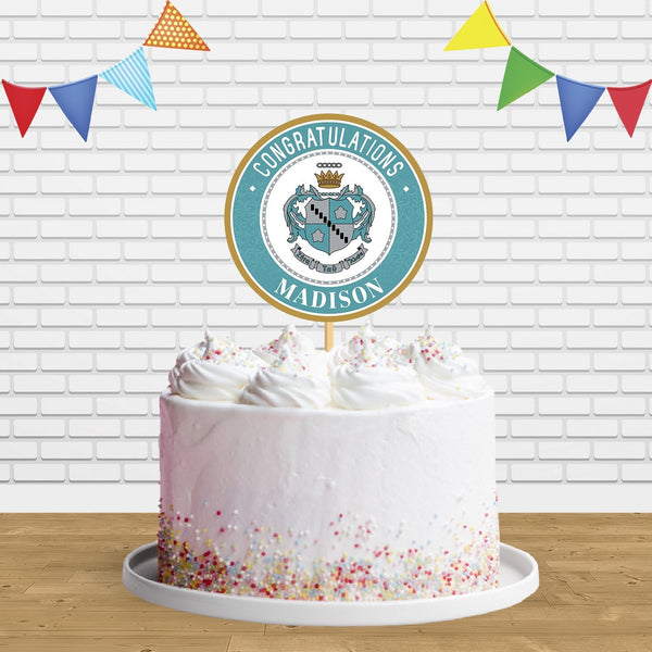 Zeta Tau Alpha Cake Topper Centerpiece Birthday Party Decorations CP746